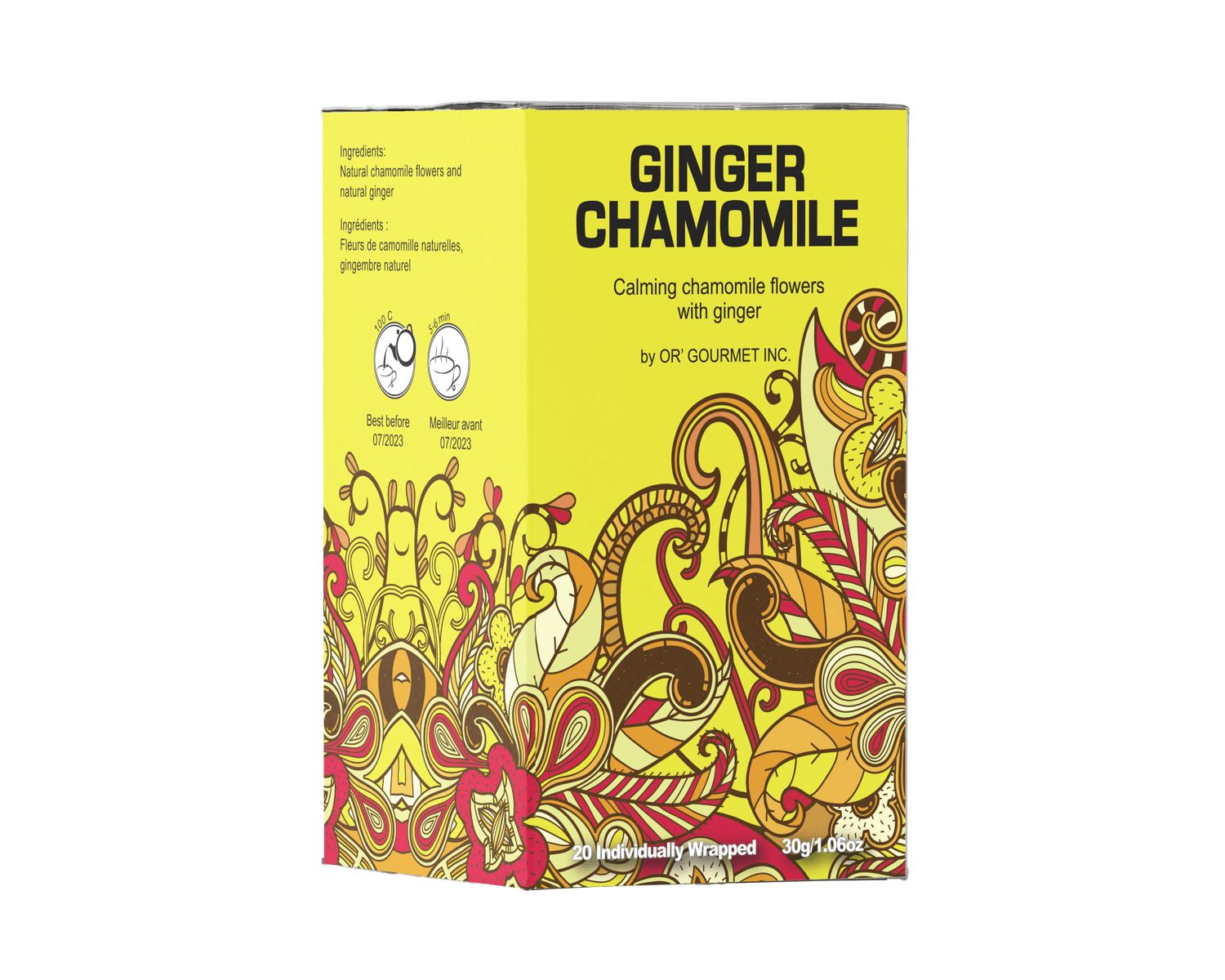 Ginger Chamomile Tea
